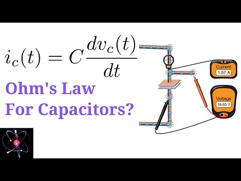 Relationship between current and voltage in capacitors