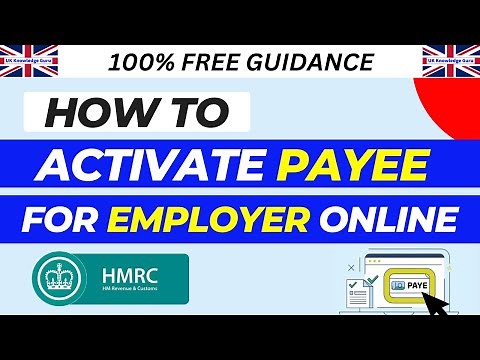 How to Activate Payee for Employer Online on HMRC Website