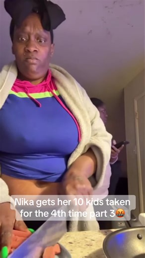 Nika gets her 10 kids taken for the 4th time part 3🤬 nika is officially over!! #relatable #strugglingmom #indpendentnika #blowthisup #pickme #cps #tea #fyp