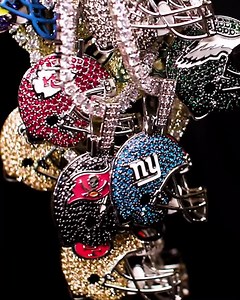NFL X GLD Official Team Pendants drip hard. Rep Your Team. | The GLD Shop