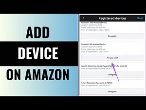 How to Add Device in Amazon Prime Video Account