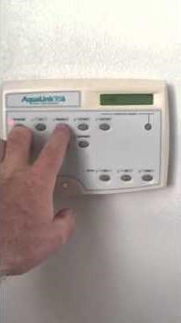 Jandy Aqualink Freeze Protection