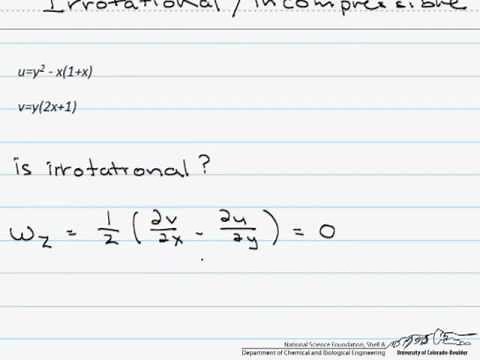 Irrotational & Incompressible Flow