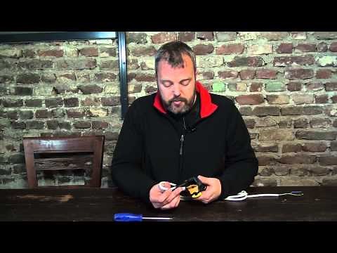 How to replace / remove the power cable on a Somfy motor