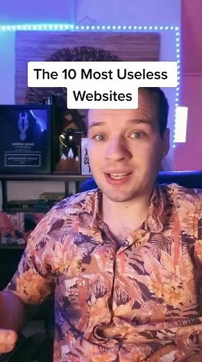 10 Most Useless Websites