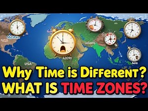 What is a Time Zone? | Explained with Maps & Examples for All Ages”