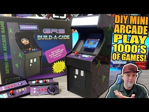 DIY Mini Retro Arcade Kit! Play 1000's Of Games In Minutes! GRS Build-A-Cade REVIEW!
