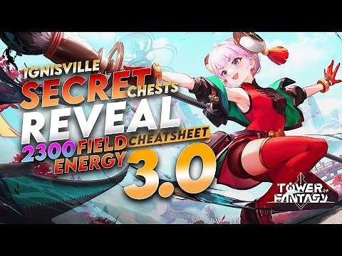 ALL HIDDEN SECRET CHESTS EXPLORATION GUIDE | IGNISVILLE | Tower of Fantasy 3.0
