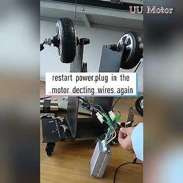 Super Easy how to connect the brushless motor and controller