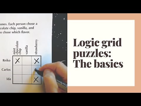 Solve Logic Grid Puzzles: THE BASICS