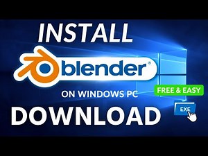 How to Download and Install Blender on Windows 10/11 PC or Laptop