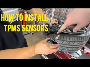 How to install TPMS sensors