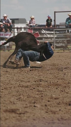 Slow Mo Action from Kerrobert Rodeo #cowboys