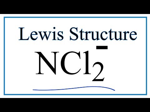 How to Draw the Lewis Dot Structure for NCl2 -