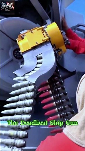 😱"The Deadliest Ship Gun: US Phalanx CIWS Firing Test"😱