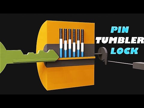 How does a Pin Tumbler Lock Work?