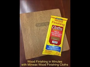 73K views · 187 reactions | Minwax® Wood Finishing Cloths are the quickest and most convenient way to add style to your wood surfaces. In just a few minutes, watch this bare wood binder take on a rich new color! Available at Lowe's Home Improvement. | Minwax | Facebook