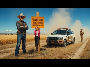 Karen Kept Driving Through My Farm — So I Buried Spike Strips Under the Dirt Road!