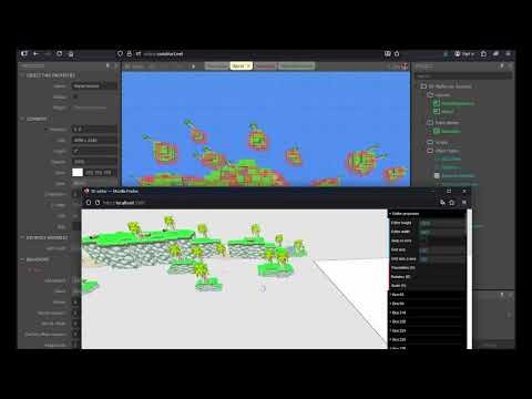 Construct 3 3D editor - large object count template test