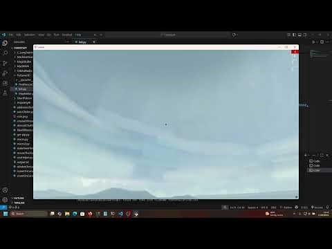 Simple Python Game With Procedural Terrain
