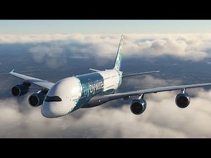 Beginners guide to starting the FlyByWire Airbus A380 from cold and dark in Flight Simulator