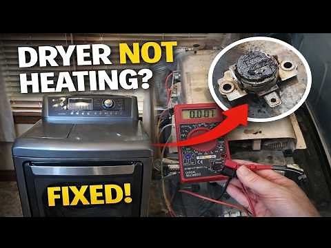 How to Fix Your LG Dryer That's not Heating Up