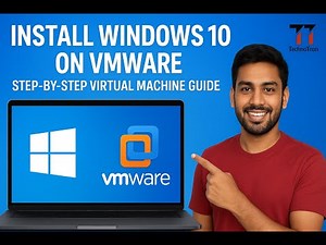 How To Install Windows 10 On VmWare | Step by Step Virtual Machine Guide | @TechnoTron