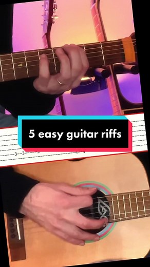 5 Easy Guitar Riffs to Know!