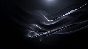 Glowing Golden Particles on a Dark Background with Magical Atmosphere