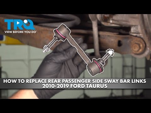 How to Replace Rear Passenger Side Sway Bar Links 2010-2019 Ford Taurus