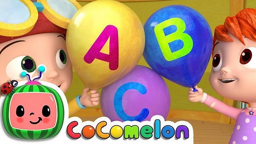 ABC Song with Balloons - Cocomelon (ABCkidTV) Nursery Rhymes & Kids Songs kids song, cocomelon, baby songs, children songs, Nursery Rhymes, kindergarten songs, kid songs, abc songs for children, education, toddler songs, cocomelons, balloons, children learning, abc song, alphabet song | Golden Learn Colors