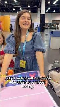 Fidget trading with ‪@MrsBench‬ 😱🎉#fidgets #squishy #shorts