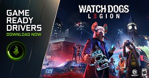 GeForce RTX 3070  and Watch Dogs: Legion Game Ready Driver Released
