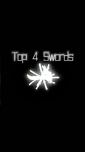 Top 4 Swords in Blox Fruits 😈🔥 | Most Deadliest & Powerful Swords Ever!