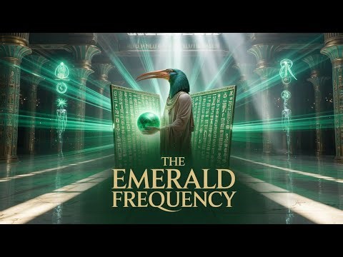 THE EMERALD FREQUENCY | Thoth’s Alchemical Resonance | 528 Hz Atlantean Heart Activation