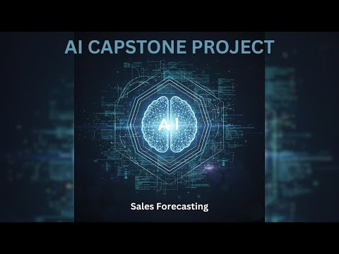 AI-Based Sales Forecasting System | Machine Learning Project for Business Insights