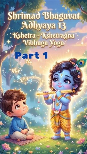Shrimad Bhagavat Gita Adhyaya 13 Kshetra Kshetragna Vibhaga Yoga part 1 #krishna #bhagvadgita