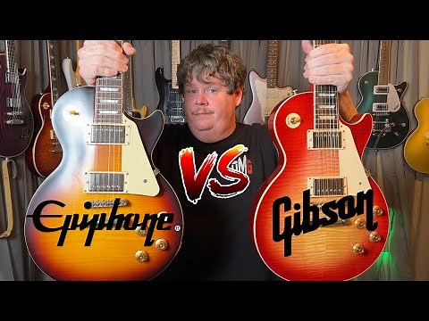 Epiphone 1959 Les Paul Vs Gibson Les Paul Standard 50's