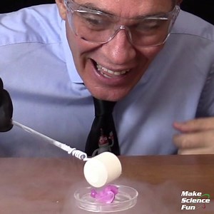 24K views · 239 reactions | Tiny Science with Liquid Nitrogen | Make Science Fun | Facebook