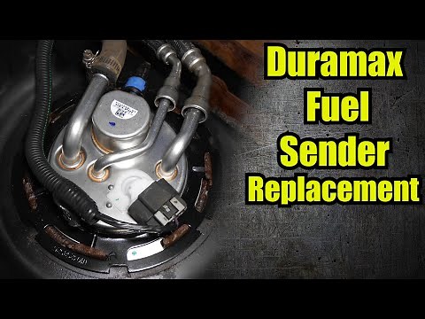 HOW TO Silverado Duramax Fuel Sending Unit Replacement