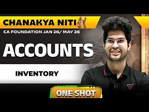 Inventory One Shot | CA Foundation Accounts | Vishwas CA | CA Rishabh Rohra Sir 🔥