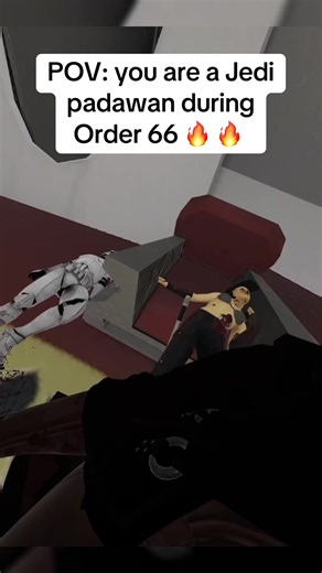 Jedi padawan during ORDER 66 #starwars #vr #anakinskywalker #lightsaber #darthdarth