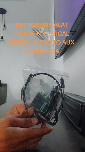 Optical Coax Toslink Digital to Analog Converter AUX 3.5mm and RCA L/R Stereo Audio Adapter for TV Speaker coaxial #opticaldigital #opticalaudio #speakercable #qualitysound #sounddigital #barangpadu #bassboosted #soundtv #auxconverter #rcaconverter