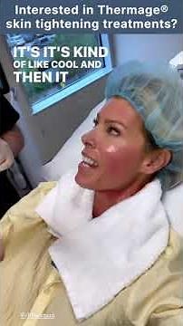 Skin Tightening Treatment Demo with Thermage