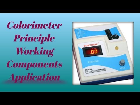 Colorimeter - It's Principle, Working, Components, Applications