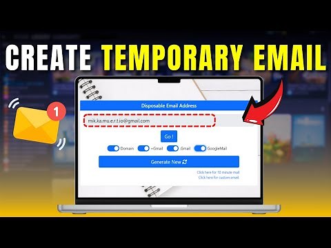 How to Create Temporary Email (Make Disposable Email)
