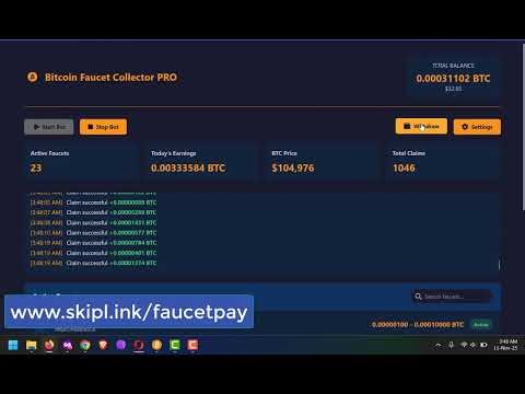 🤑 FREE Bitcoin Mining Bot for Windows 20,000+ Faucets! 🚀