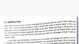 sheet metal working.pdf - Engineering Drawing - Notes - Teachmint