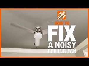How to Fix a Squeaking Ceiling Fan