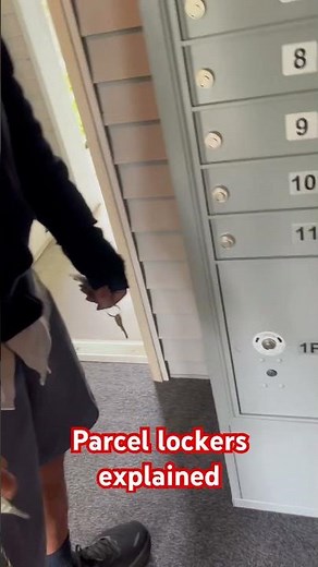 How To Use Parcel Locker on a Cluster Mailbox Explained by a USPS carrier.